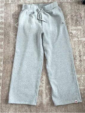 🔥CHAMPION🔥 Fleece Wide Leg Sweatpants, Medium